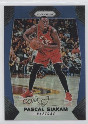 2017-18 Panini Prizm Blue Prizm 104/199 Pascal Siakam #34 05br