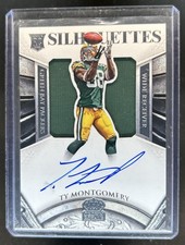 2015 Crown Royale Ty Montgomery Jersey Rookie Silhouettes Signatures Auto #/299