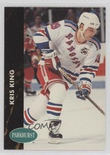 1991-92 Parkhurst French Kris King #337 1t8