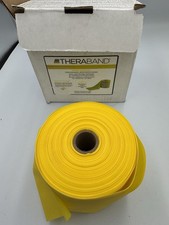 TheraBand Resistance Bands 50 Yd Roll Yellow Light Resistance Non-Latex
