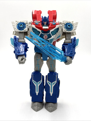 Transformers Robots in Disguise Power Surge 12'' Optimus Prime Lights Up Sound