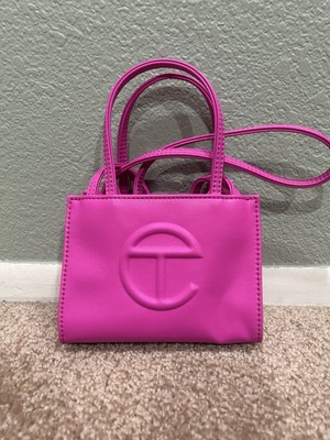 Telfar Azalea Pink Small Shopping Bag