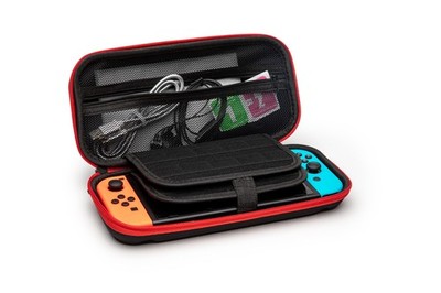 Nintendo switch 1 carrying case with screen protector, headset and usb-c