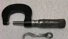 REED&SMAL TOOL CO. #801 1" MICROMETER  "1944" PLAIN TENTHS USA 🇺🇸