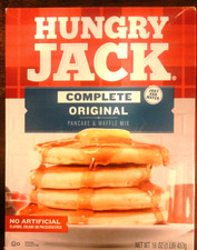 1 pack / box of Hungry Jack ORIGINAL Pancake & Waffle Mix, 16oz (BEST BY 2/2027)