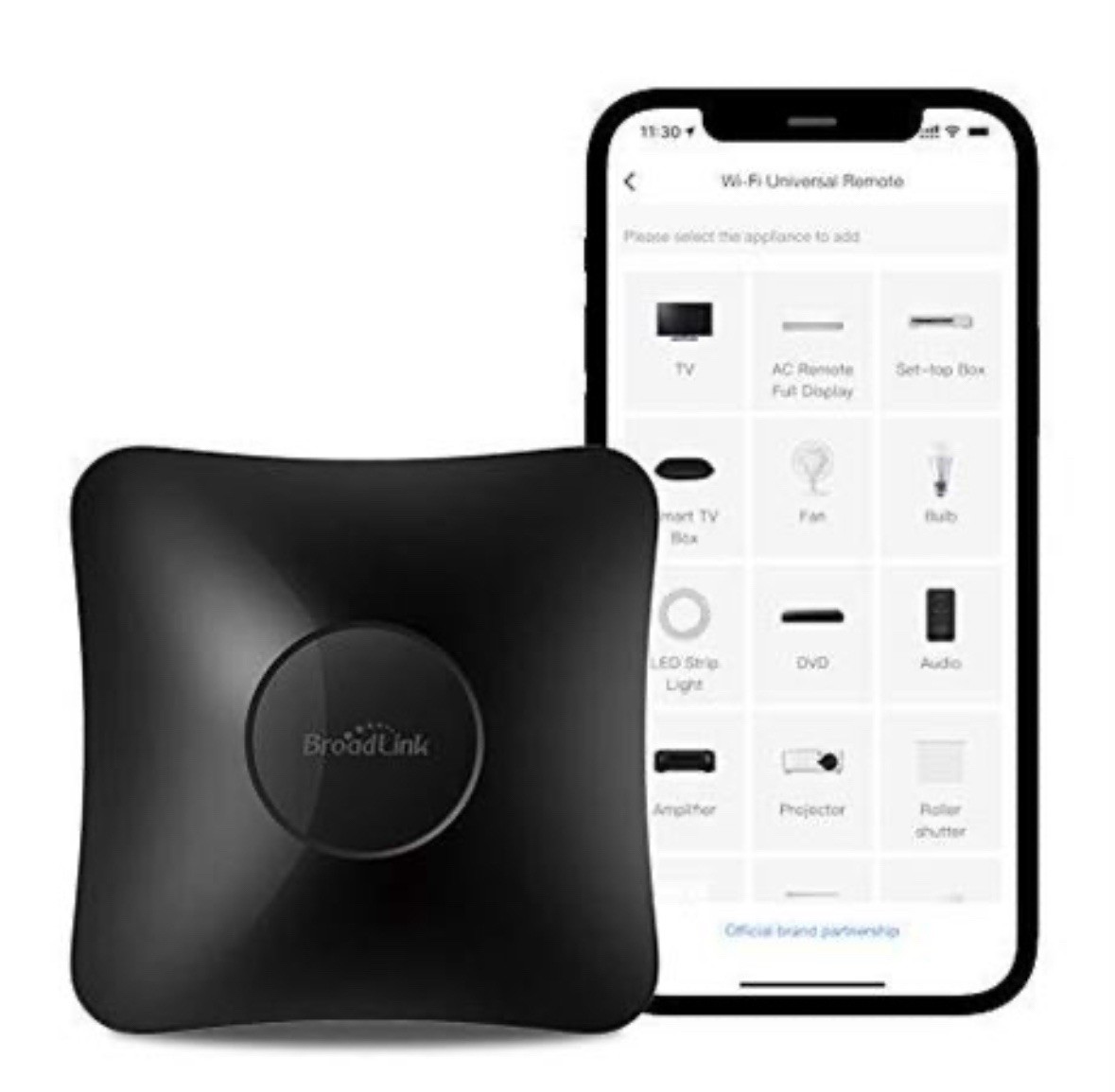 BroadLink RM4 pro IR and RF Universal Remote, All in One Hub