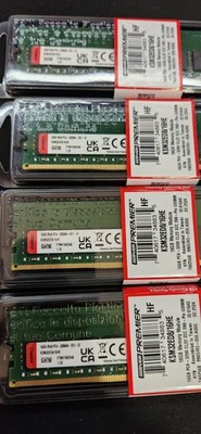 Qty 4 of Kingston 16gb DDR4 ECC Registered RAM