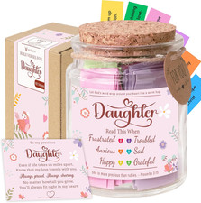 Bible Verses Jar for Daughter   Daughter Gifts from Mom, Graduation Gifts for Da