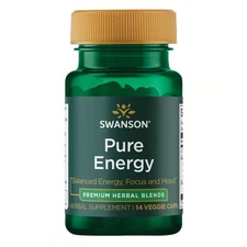 Swanson Pure Energy Trial Size 14 Veggie Capsules