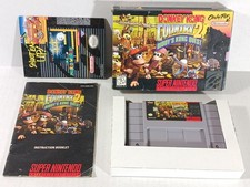 Donkey Kong Country 2 SNES Complete Box Game Manual Super Nintendo Authentic