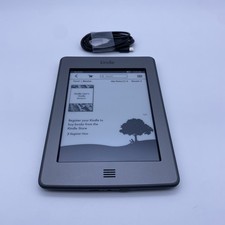 Amazon Kindle Touch 4th Gen. D01200 - 4GB - Wi-Fi - 6" eReader - Gray, Tested