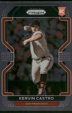 Kervin Castro 2022 Panini Prizm San Francisco Giants #34 Near Mint or Better