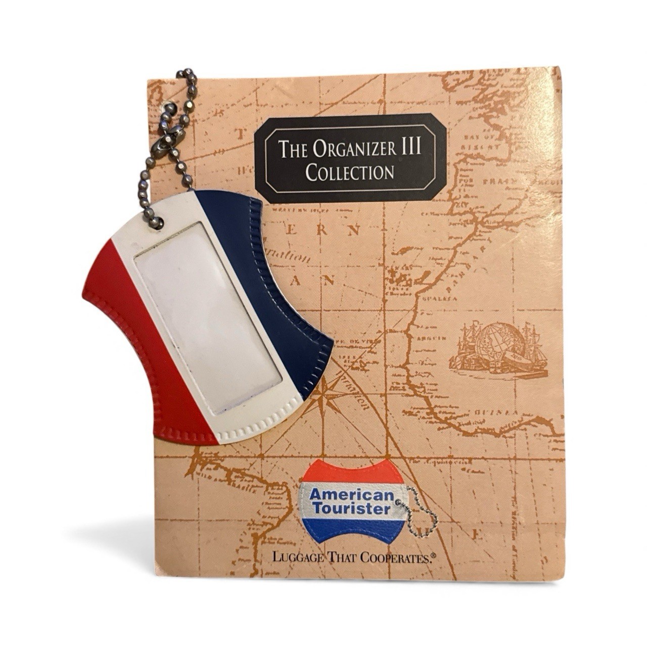 American Tourister Name Luggage Suitcase Tag 1993 Organizer 