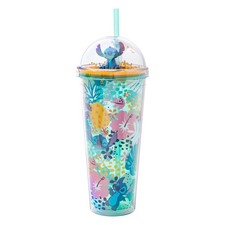 Disney Lilo  Stitch Aloha 24oz Dome Top Travel Tumbler With Straw
