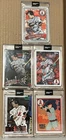 2011 Topps Project 2020 Mike Trout 5 Card Lot #35 51 63 85 100
