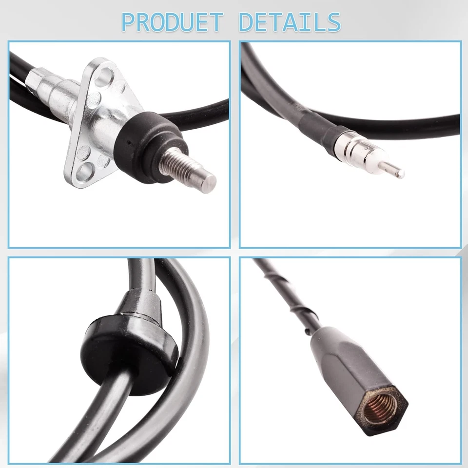 Base de antena de guardabarros AM/FM para Chevrolet Suburban 1500 2500 2000-2007 15829166 Foto 4 de 4