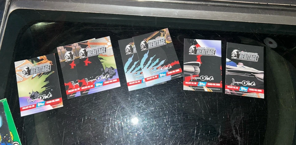 Star Wars Heritage Box, 2004, 187+7 Edición Especial Lámina Grabada Tarjetas de Coleccionista Foto 4 de 4