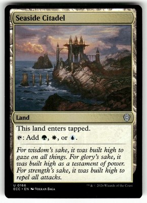 Seaside Citadel #166 (NM) Commander: Lorwyn Eclipsed ECC Magic MTG