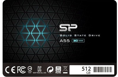 Silicon Power SSD 512GB 3D NAND A55