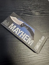 Cold Steel Mayhem Atlas Lock Folding Knife 6"  AUS-10A Steel Blade G10 Handle