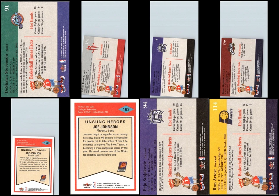 Лот 2003 Fleer Platinum (20) карт - последний звонок - зачерпните его, прежде чем он исчезнет... - Изображение 4 из 4