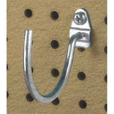 Triton Products 75200 2-1/4 In. Curved Steel Pegboard Hook For 1/8 In. And 1/4