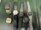 Casio Timex UZI Digital & Analog Watch Lot Untested Parts Repair Vintage (Lot 2)