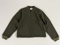 FILSON MACKINAW WOOL JACKET LINER FOREST GREEN M NWT LAST ONE