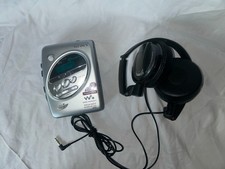 NICE Vtg Sony Walkman WM-FX244 AM/FM Cassette Player  MDR-NC7 Headphones WORKS