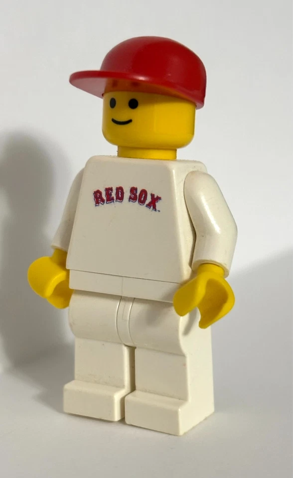 LEGO MLB Baseball Boston Red Sox Minifigure 1999 Fenway Park Promotional Limited - Image 2 of 4