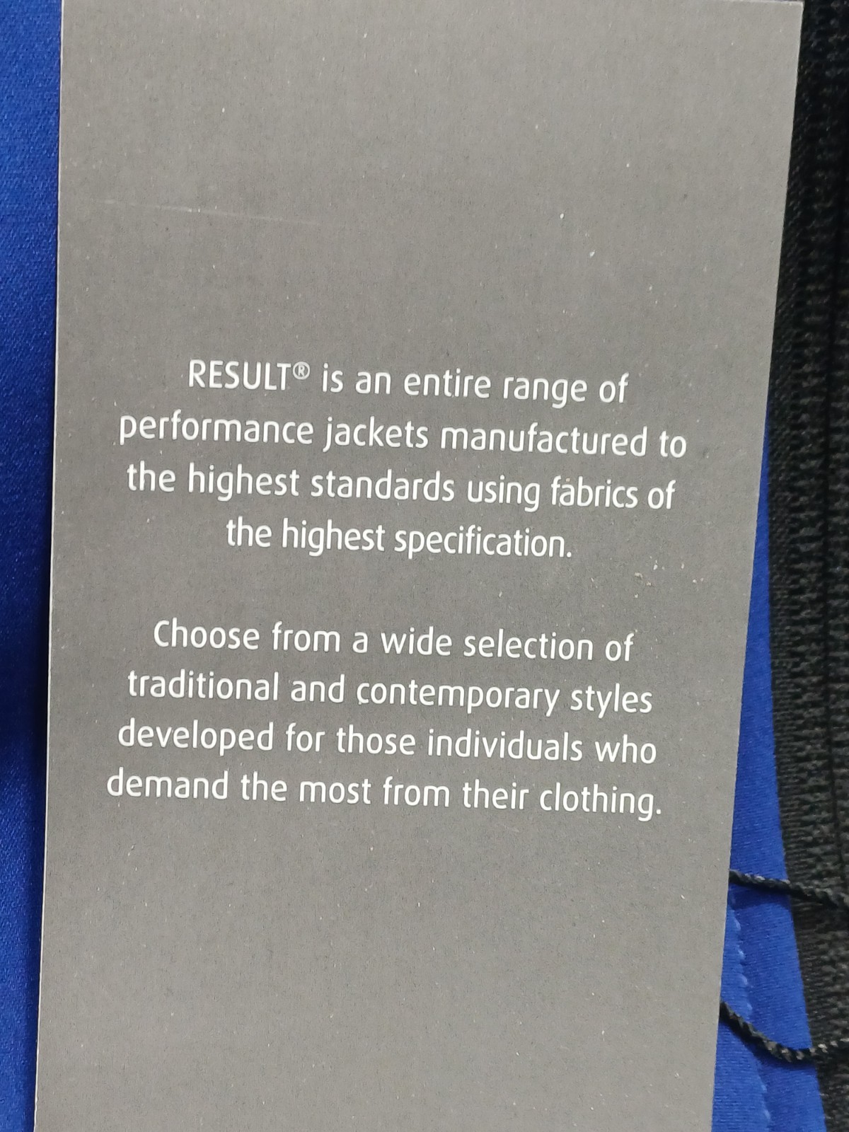 RESULT Performance Soft Shell Jacket Men XS Blue … - image 17