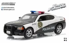 1/43 Dodge Charger 2006 SAO PAULO Police Pursuit From Fast & Furious Mega Max