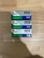 Fujifilm Fujichrome Astia 100 Film 120 Format 3 Rolls Expired 1998 