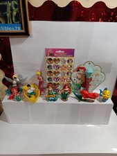 LOT OF 11 THE LITTLE MERMAID PVC DISNEY FIGURES INCLUDING ARIEL ERIC FLOUNDER...