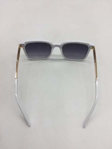 Occhiali da sole Cartier donna moda montatura bianca 50-20-140 lenti blu - Foto 7 di 9
