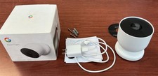 Pre-Owned Google Nest Cam Battery Indoor/Outdoor Camera Snow G3AL9 B227