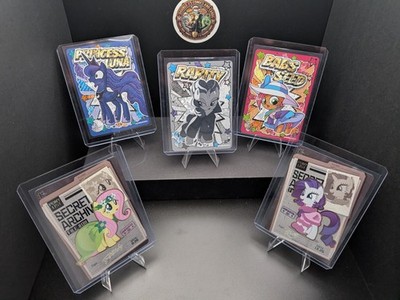 Kayou My Little Pony Pony CCG Hasbro 5-Card Lot Luna/Rarity/Babs Seed/Fluttershy