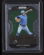 2021 Panini Prizm RC Josh Fleming #108 Tampa Bay Rays Lis