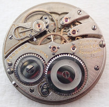 12s ILLINOIS TIFFANY & CO 23 JEWEL 23j GRADE 299 OPEN FACE POCKET WATCH MOVEMENT