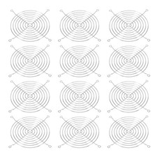 140mm Fan Finger Grill, 8 Pack Metal Grill Protector for 140mm