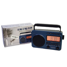 Rechargeable Portable Radio W/ NOAA Weather Alert Digital AM FM Shortwave Radio