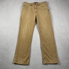34 Heritage Charisma Comfort Classic Fit Pants Men's 34x32 Measured 32x28 Brown