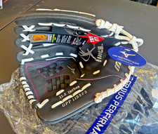 Mizuno Prospect Finch Youth Softball Glove -Right 11.5" White/Black Age 7-8 New!