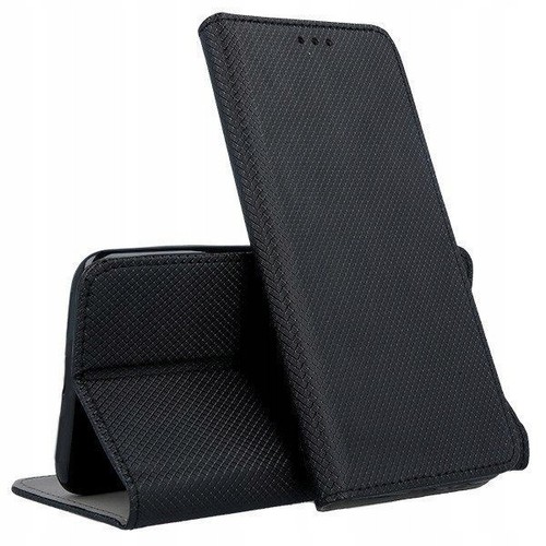 Etui z klapką pokrowiec smart magnet do Samsung Galaxy J3 2016 J320 czarne - Zdjęcie 7 z 10