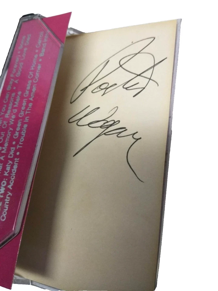 Rare Autographed Porter Wagoner And The Right Combination Cassette Tape Foto 4 de 4