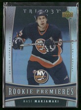2006-07 Upper Deck Trilogy Masi Marjamaki RC /999 #133 New York Islanders