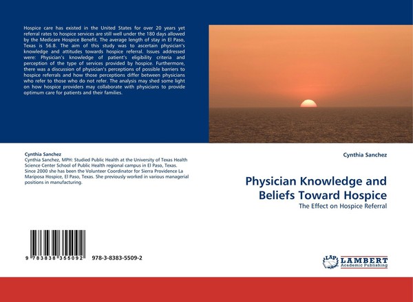 Physician Knowledge And Beliefs Toward Hospice Cynthia Sanchez-image