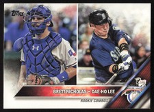 2016 Topps Update Brett Nicholas/Dae Ho Lee RC #US57