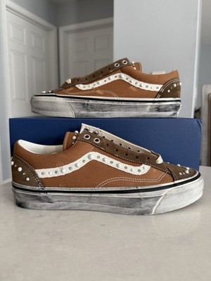 Size 9.5 Men Vans Premium OTW Old Skool 36 LX Pearlized Vintage Cocoa Brown New