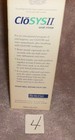 White CLYSOS II oral rinse bottle with blue cap, red “For an unsurpassed program of oral hygiene” text, and rowpar logo.